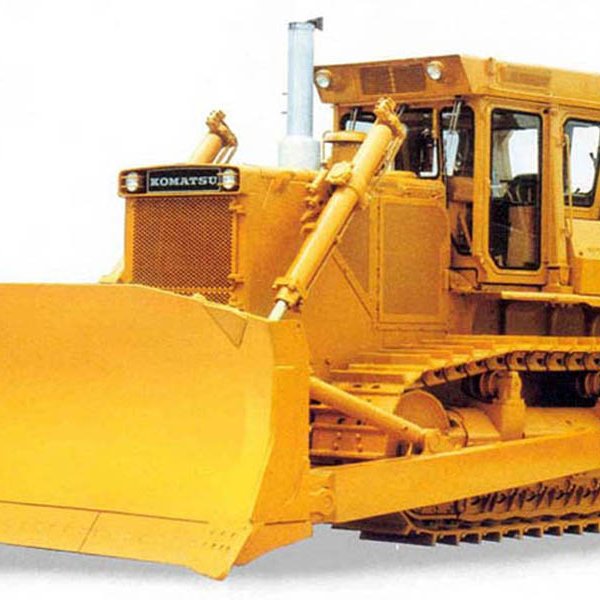 Лев бульдозер. Komatsu d355a-3.