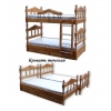 Кровати, кровати двух-,трехъярусные, комоды, шкафы, диваны, столы из дерева, матрасы - размер любой.