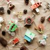 Елочные игрушки и сувениры из дерева, ручной работы