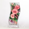 Цветы натуральные в стекле ( розы ) - доставка по РФ
