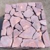 Продаем камень песчаник галтованый Розовый с разводом натуральный природный