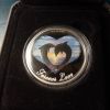 Монета "Влюбленные дельфины " 50 центов Тувалу 2013 г.