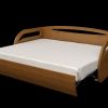Угловая кровать с ящиком или доп.  спальным местом