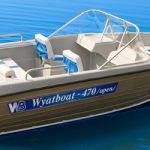 Купить лодку (катер)  Wyatboat-470 Open