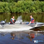 Купить лодку Wyatboat-390 M с консолями