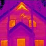 Обследование тепловизором домов и квартир,  поиск теплых полов и протечек