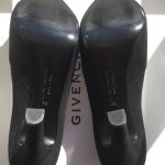 Туфли новые givenchy италия 39 размер черные замша платформа 1см каблук шпилька 11 см внутри кожа