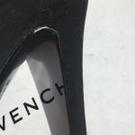 Туфли новые givenchy италия 39 размер черные замша платформа 1см каблук шпилька 11 см внутри кожа