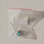Кулон подвеска капелька голубой камень Sunlight бижутерия украшения серебро серебряный позолота