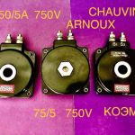 Трансформатор тока 150/5,  75/5 chauvin arnoux